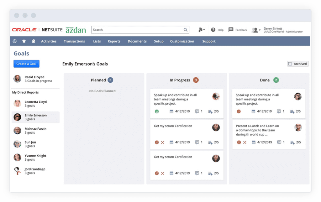 netsuite people platform hr